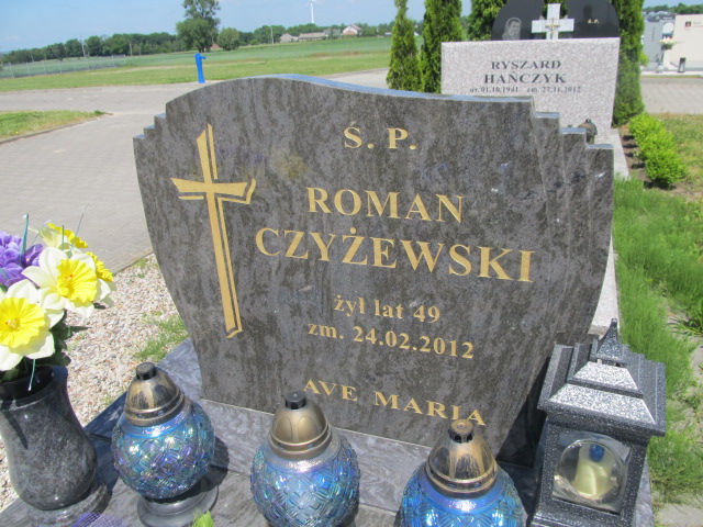 Roman Czyżewski 1962 Rypin - Grobonet - Wyszukiwarka osób pochowanych