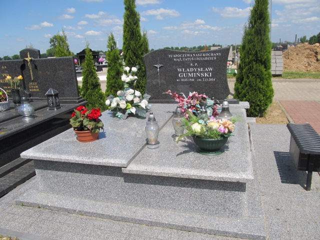 Grób Władysław Gumiński