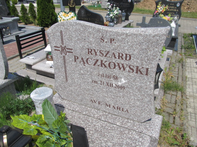 Ryszard Pączkowski 1951 Rypin - Grobonet - Wyszukiwarka osób pochowanych
