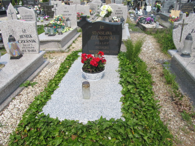 Grób Stanisława Czajkowska