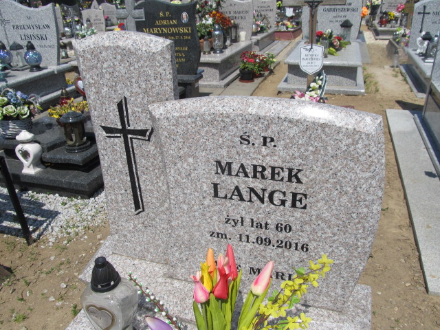 Marek Lange 1956 Rypin - Grobonet - Wyszukiwarka osób pochowanych