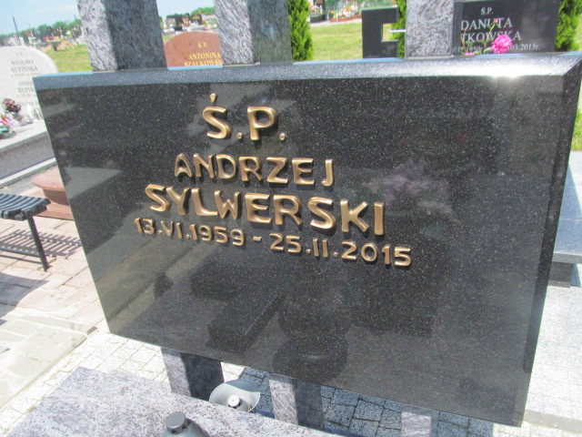 Andrzej Sylwerski 1959 Rypin - Grobonet - Wyszukiwarka osób pochowanych