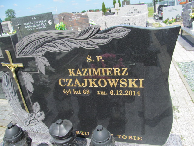 Kazimierz Czajkowski 1946 Rypin - Grobonet - Wyszukiwarka osób pochowanych