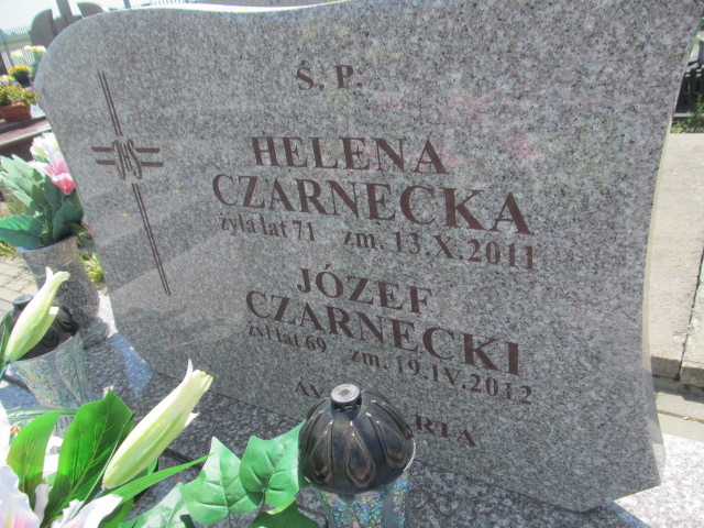 Helena Czarnecka 1940 Rypin - Grobonet - Wyszukiwarka osób pochowanych