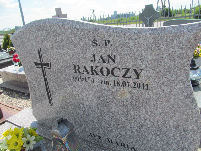 Jan Rakoczy 1937 Rypin - Grobonet - Wyszukiwarka osób pochowanych