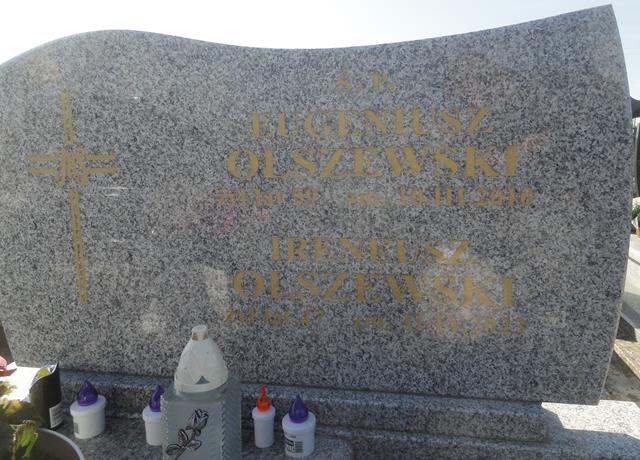 Grób Eugeniusz Józef Olszewski