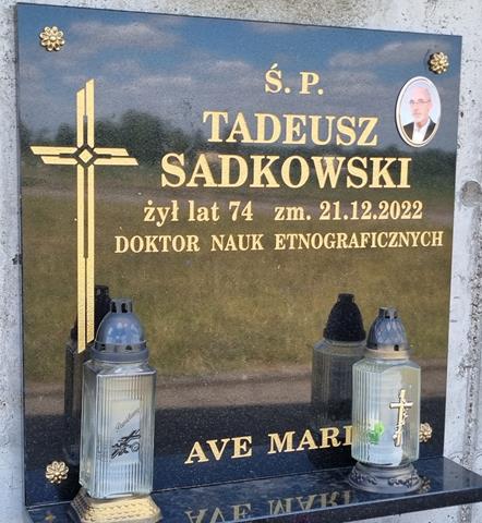 Tadeusz Sadkowski 1948 Rypin - Grobonet - Wyszukiwarka osób pochowanych